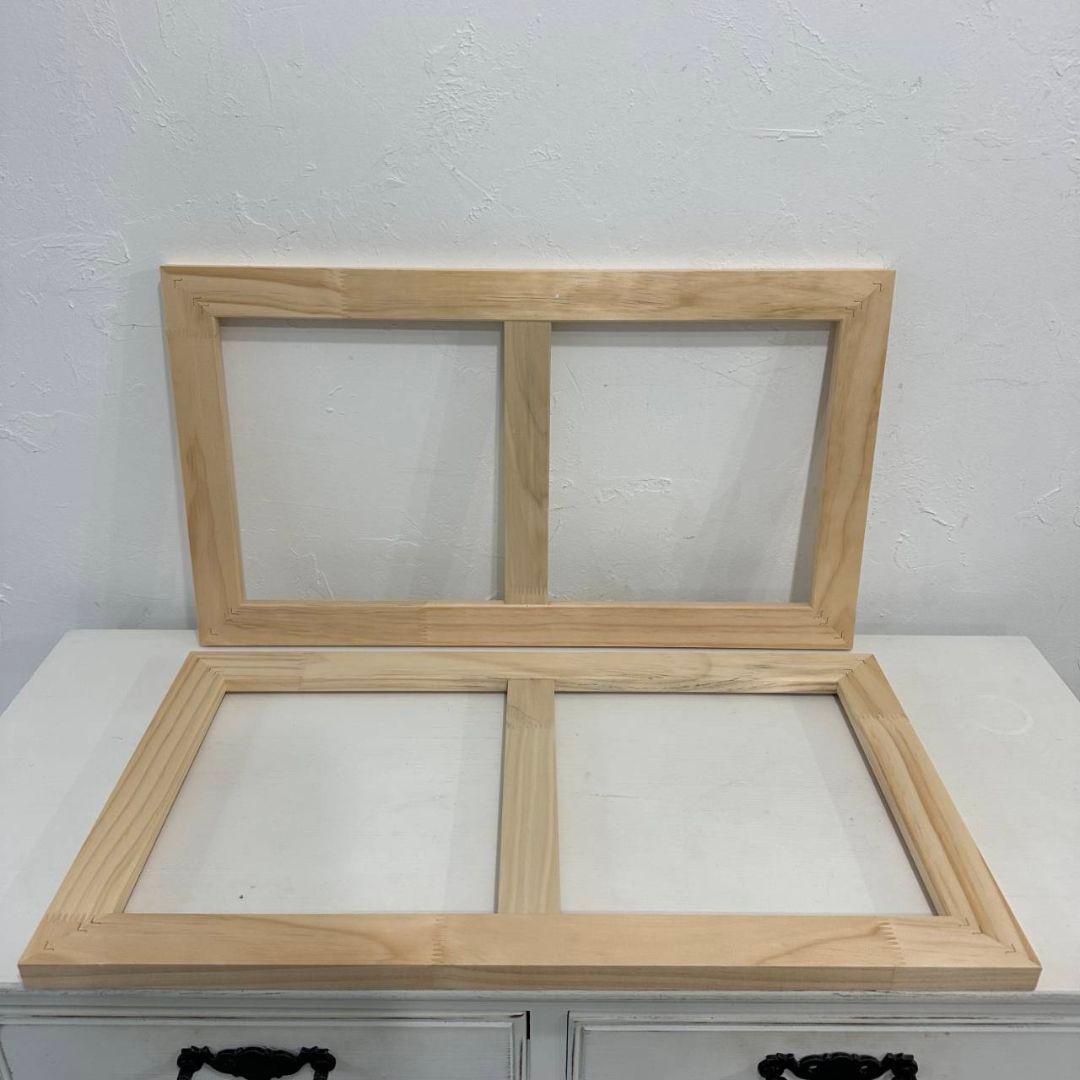 世界堂特注　額縁　キャンバス+木枠一式　大型　W783×H522×D42 　金