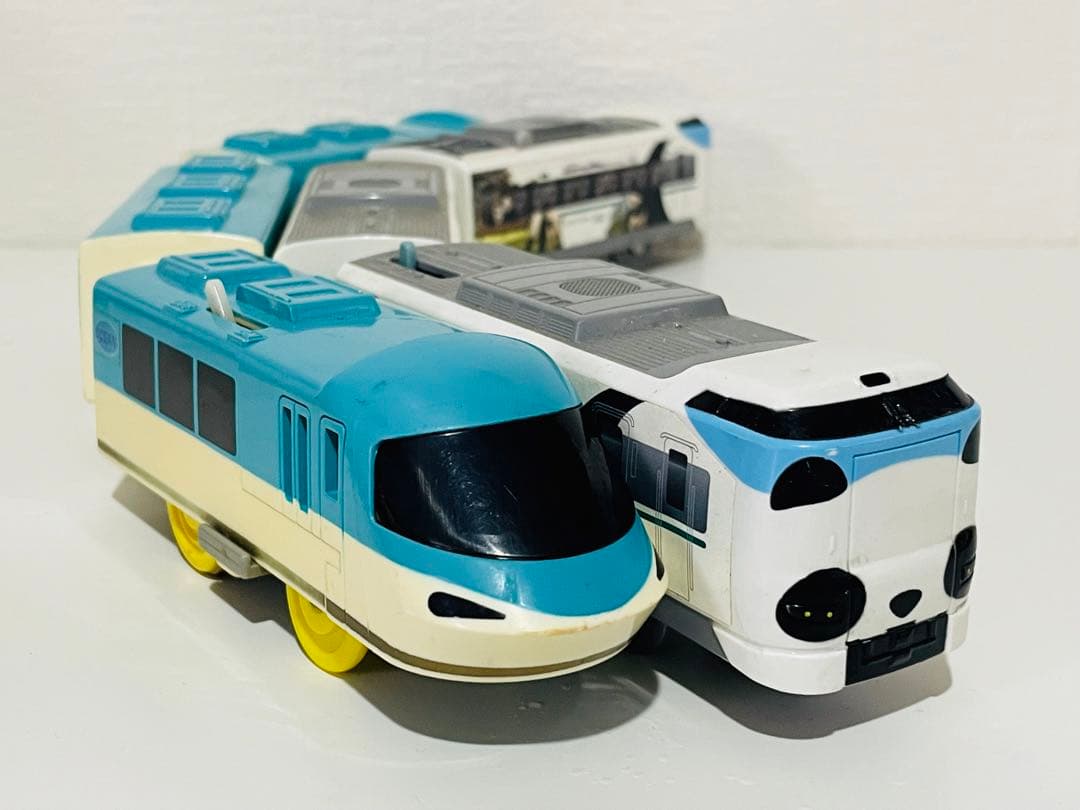 プラレール 特急くろしおダブルセット　オーシャンアロー×パンダくろしお