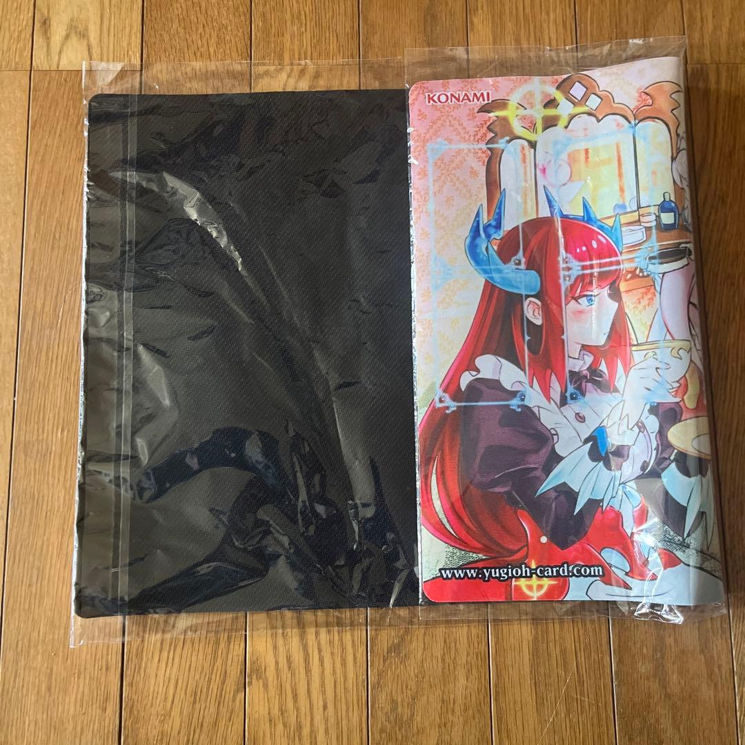 遊戯王　ドラゴンメイド　リラクゼーション　プレイマット　海外　限定
