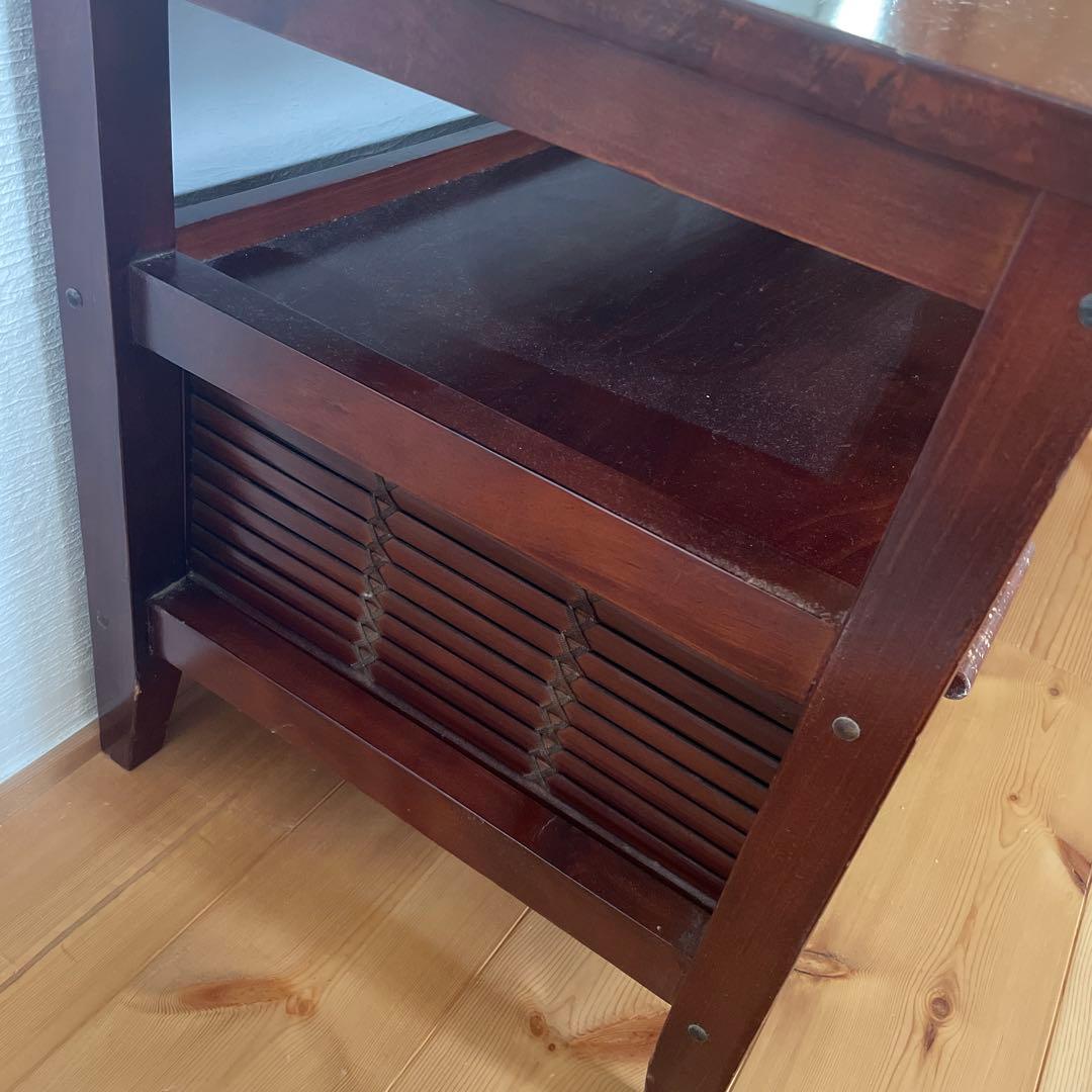 アジアン家具　ローチェスト　テレビ台　木製 引き出し付き インポート