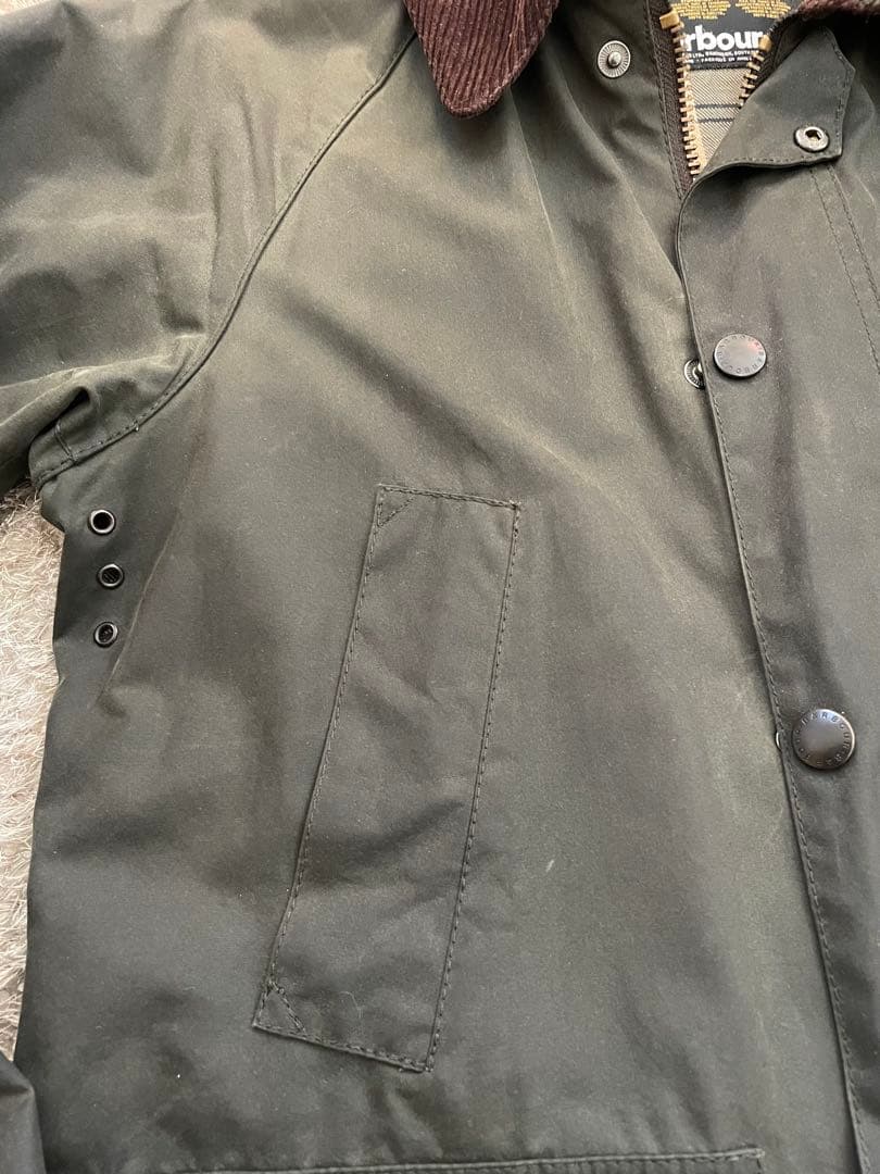 Barbour WaxedビデイルSL size38 英国製