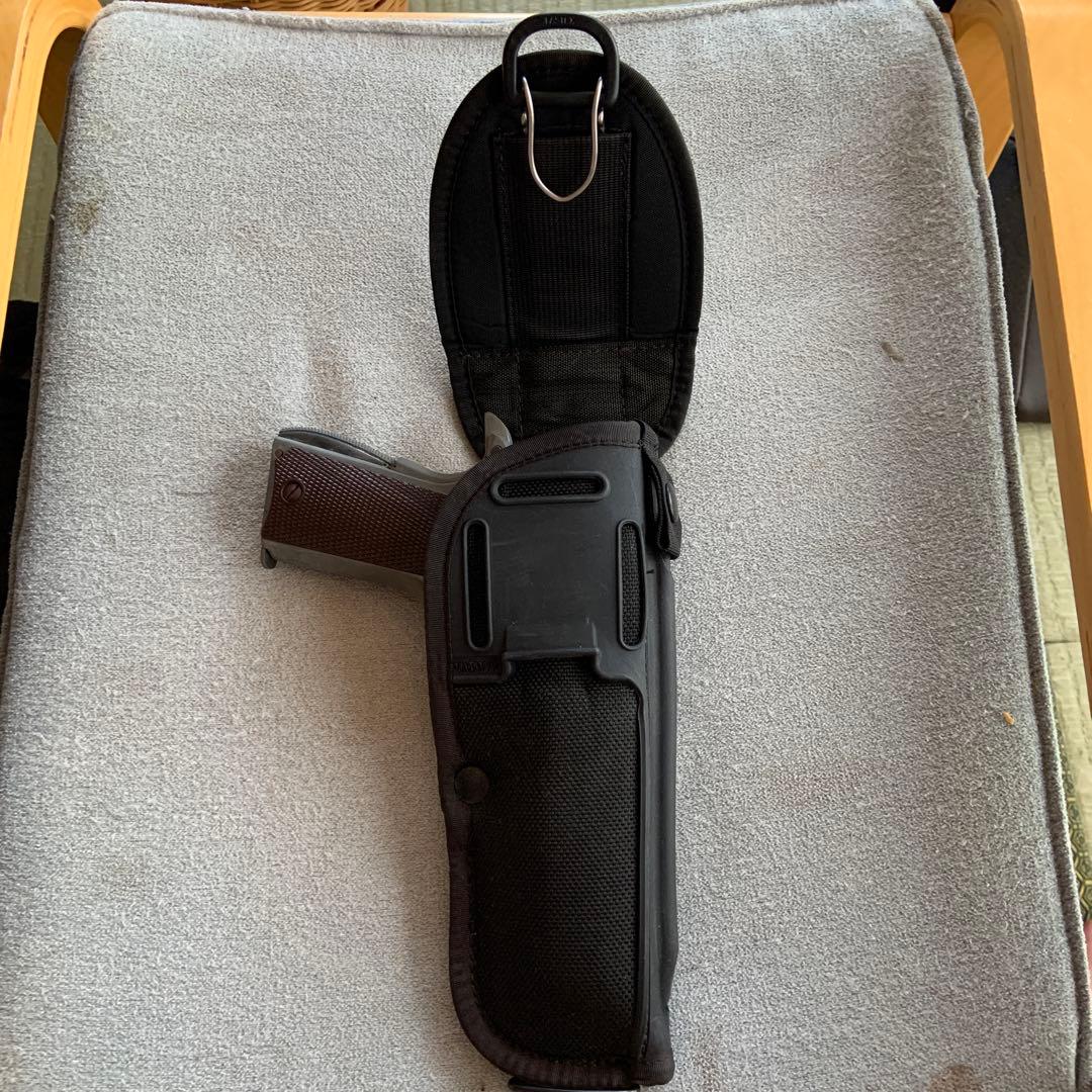 ガバメント用ナイロンホルスター　エアガンは付属しません。