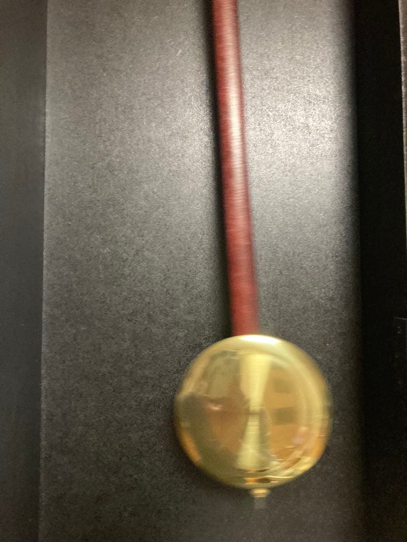 昭和レトロ　シチズン 電池式振り子時計　クウォーツ式　稼働品②