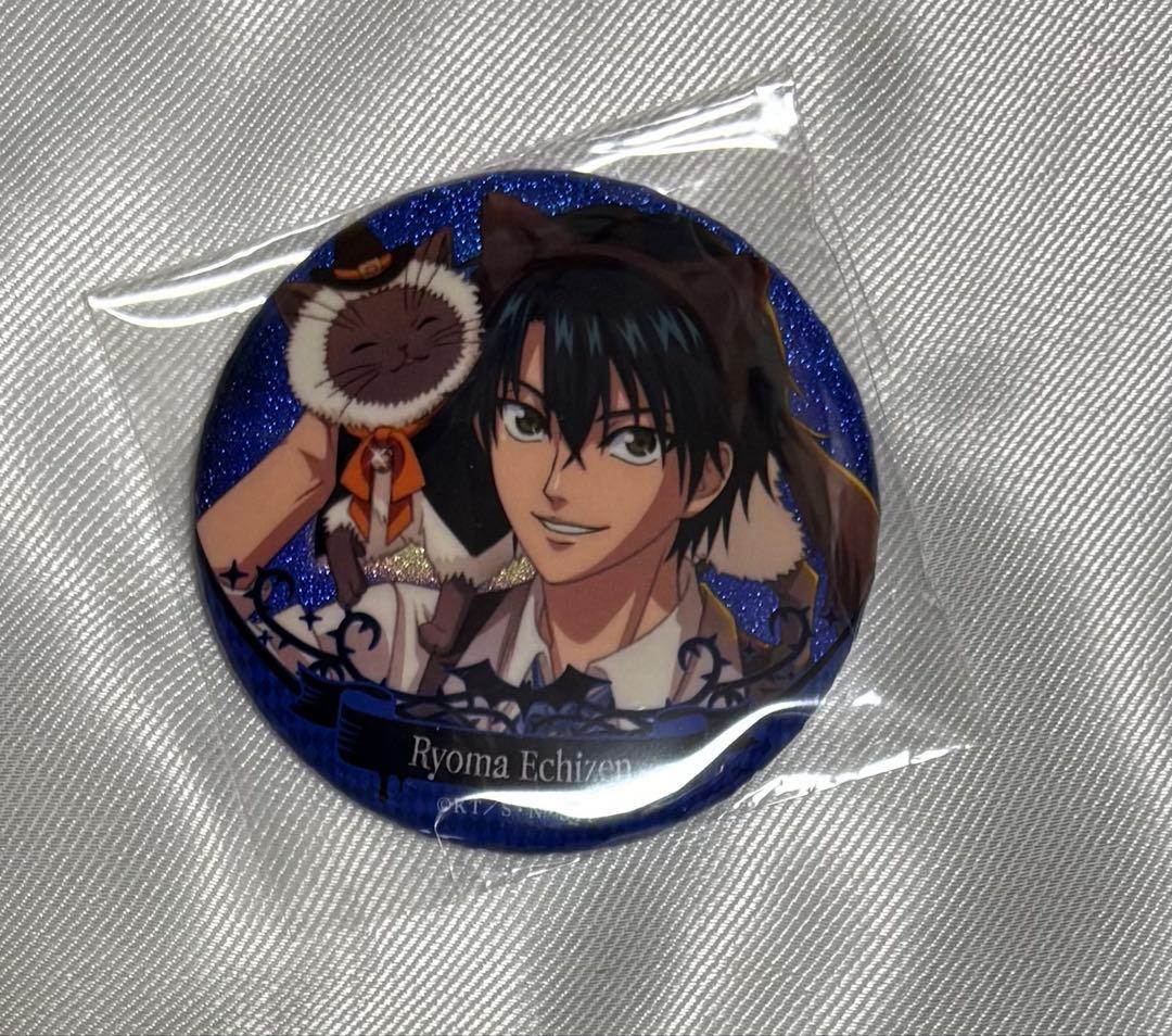 新テニスの王子様　テニプリ　越前リョーマ　ホログラム缶バッジ　テニラビ