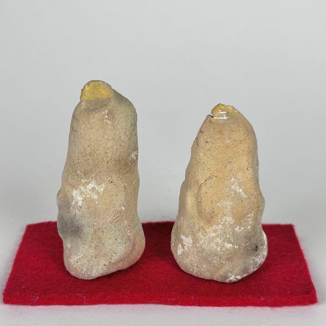 小野セツロー　土人形　おひなさま