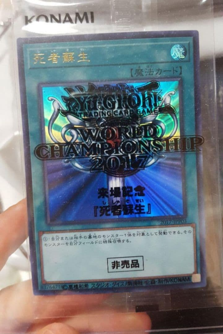 WCS 2017 死者蘇生 レターパックで発送します