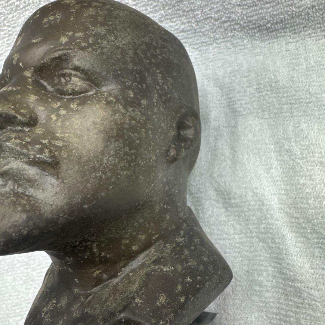 レーニン像　ソ連連邦　銅像