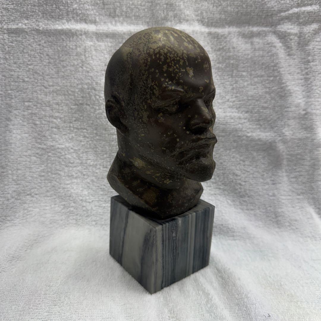 レーニン像　ソ連連邦　銅像