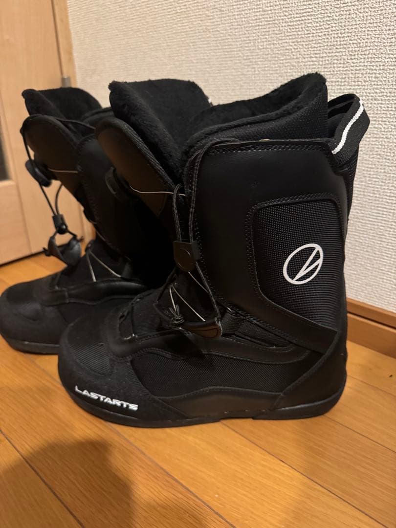 【半日使用美品】　LASTAINT スノーボードブーツ ブラック　26.5