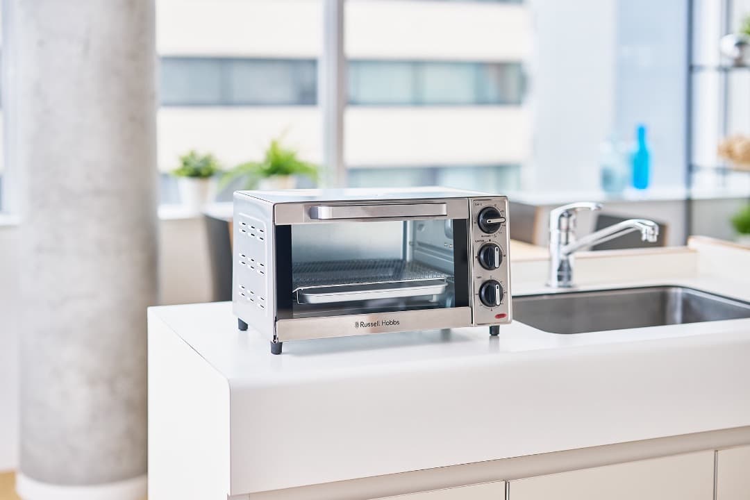 オシャレ家電【未使用】ラッセルホブス オーブントースター 1000JP シルバー