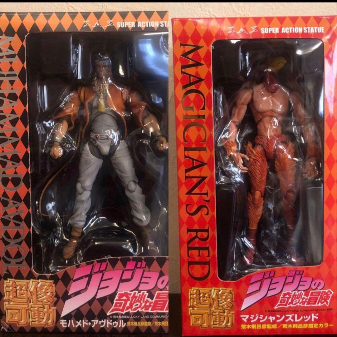 【未使用】超像可動ジョジョの奇妙な冒険　第3部　8体セット