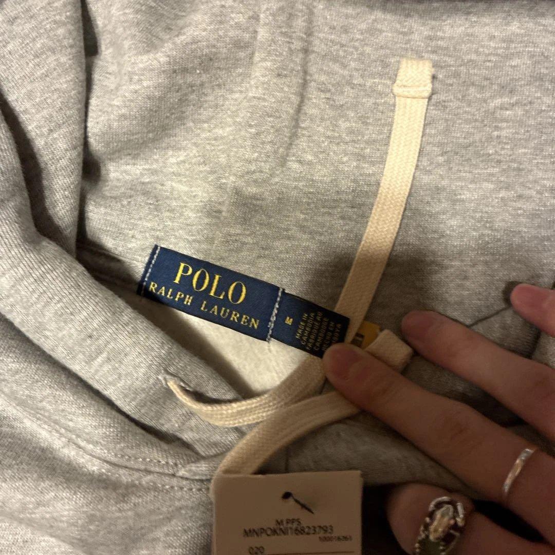 入手困難　Polo Ralph Lauren グレー パーカー Mサイズ　RL
