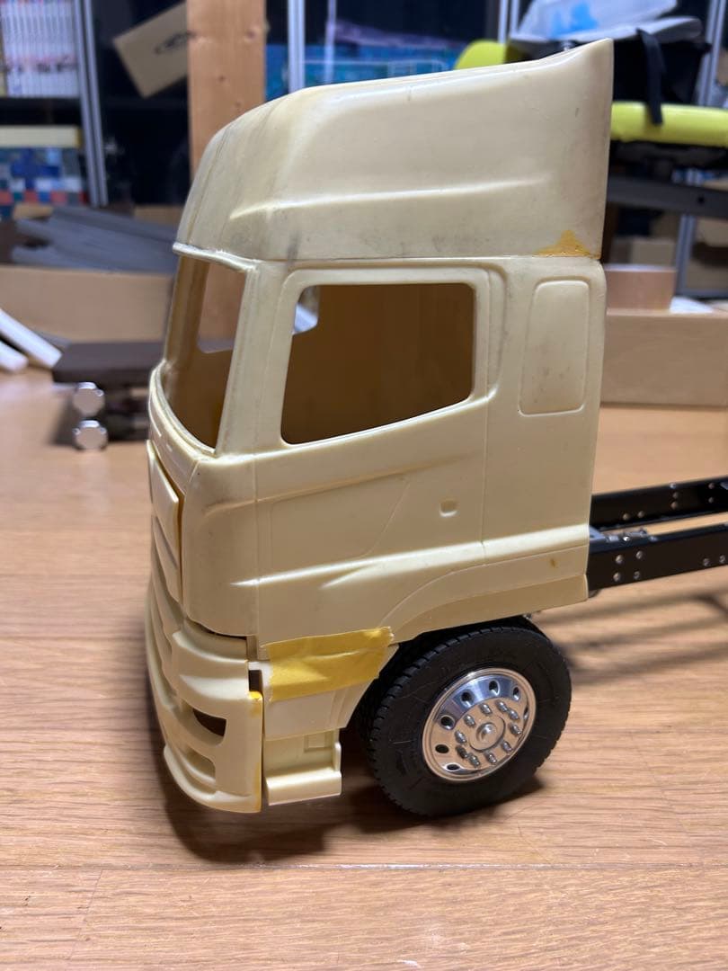 ムネトラ　プロフィア　単車製作途中