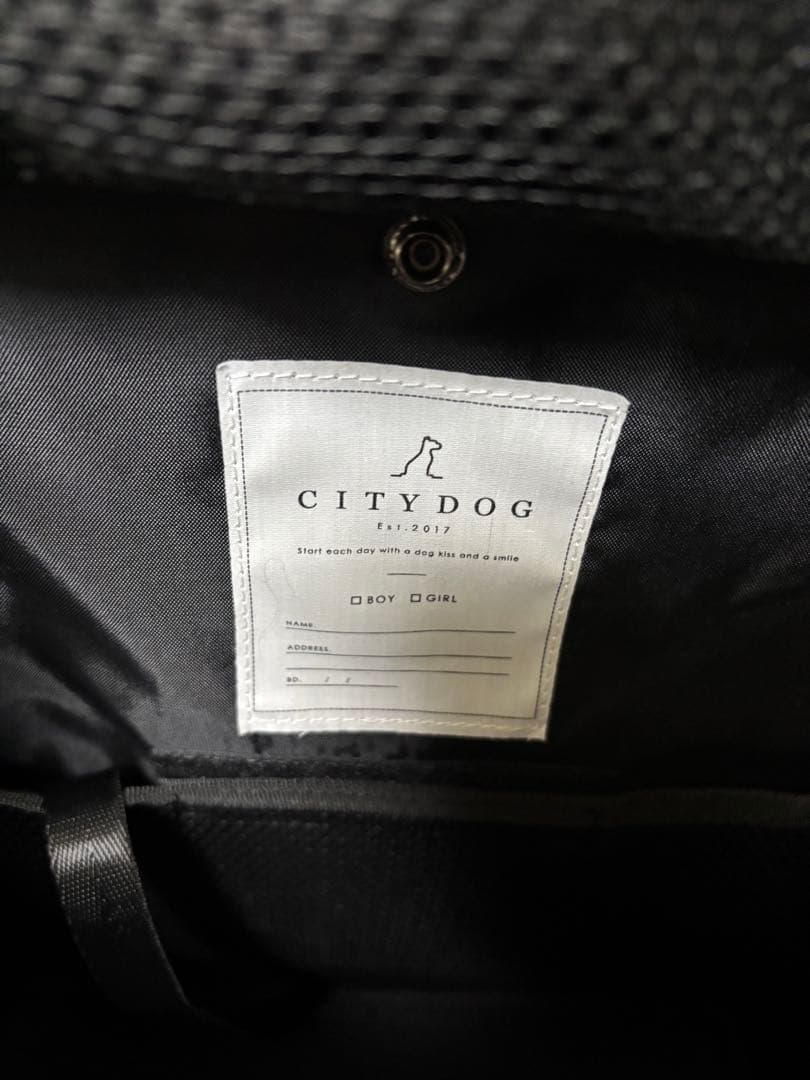 CITYDOG ネオプレーンバックパックキャリー Lサイズ