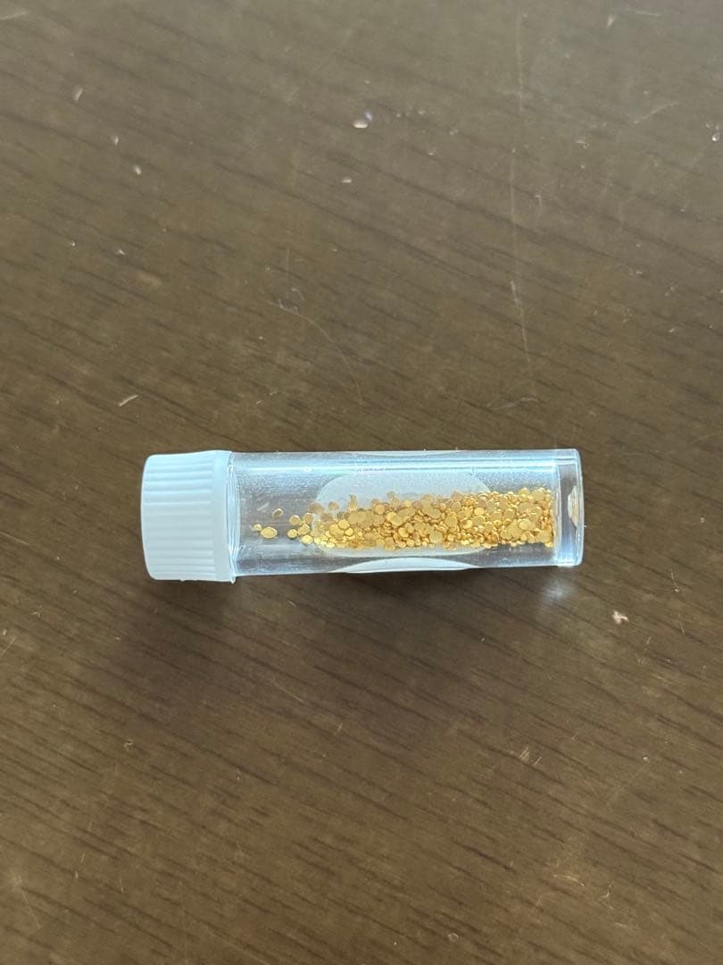 土肥金山の砂金　24k