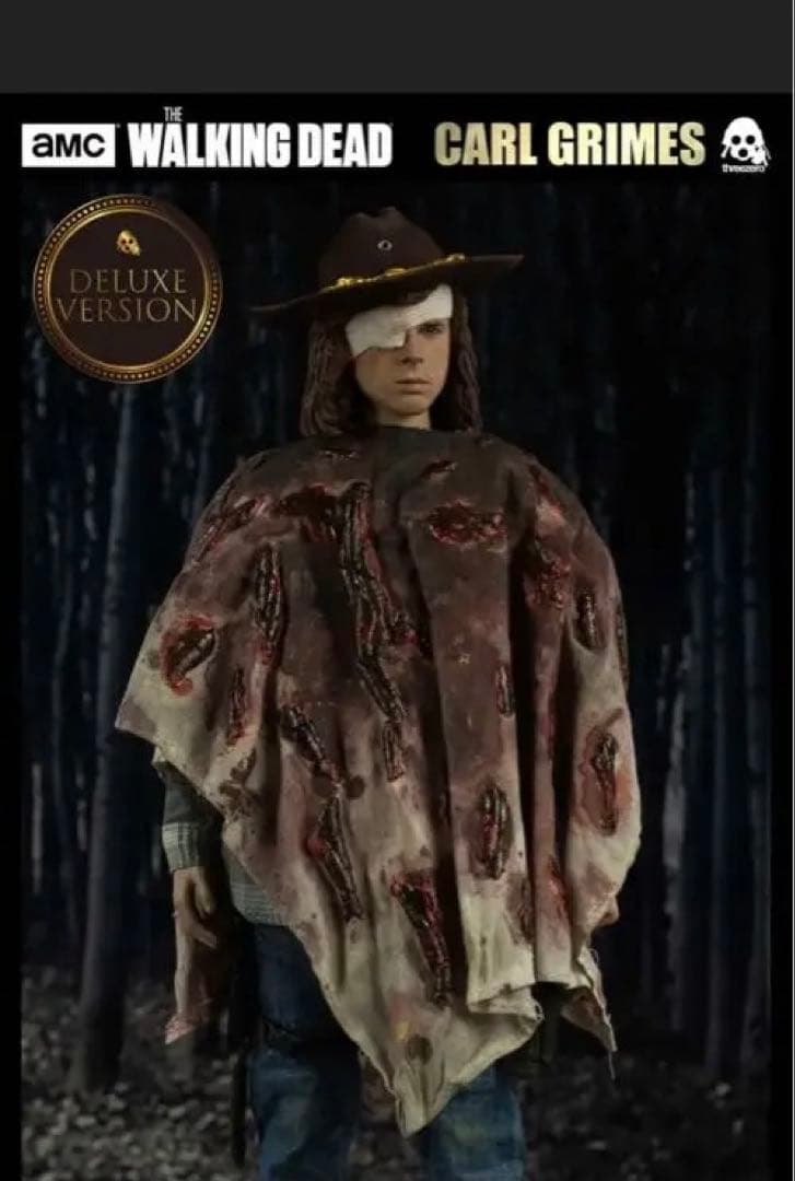 ウォーキングデッド　カール　グライムス　1/6フィギュア　スリーゼロ未開封