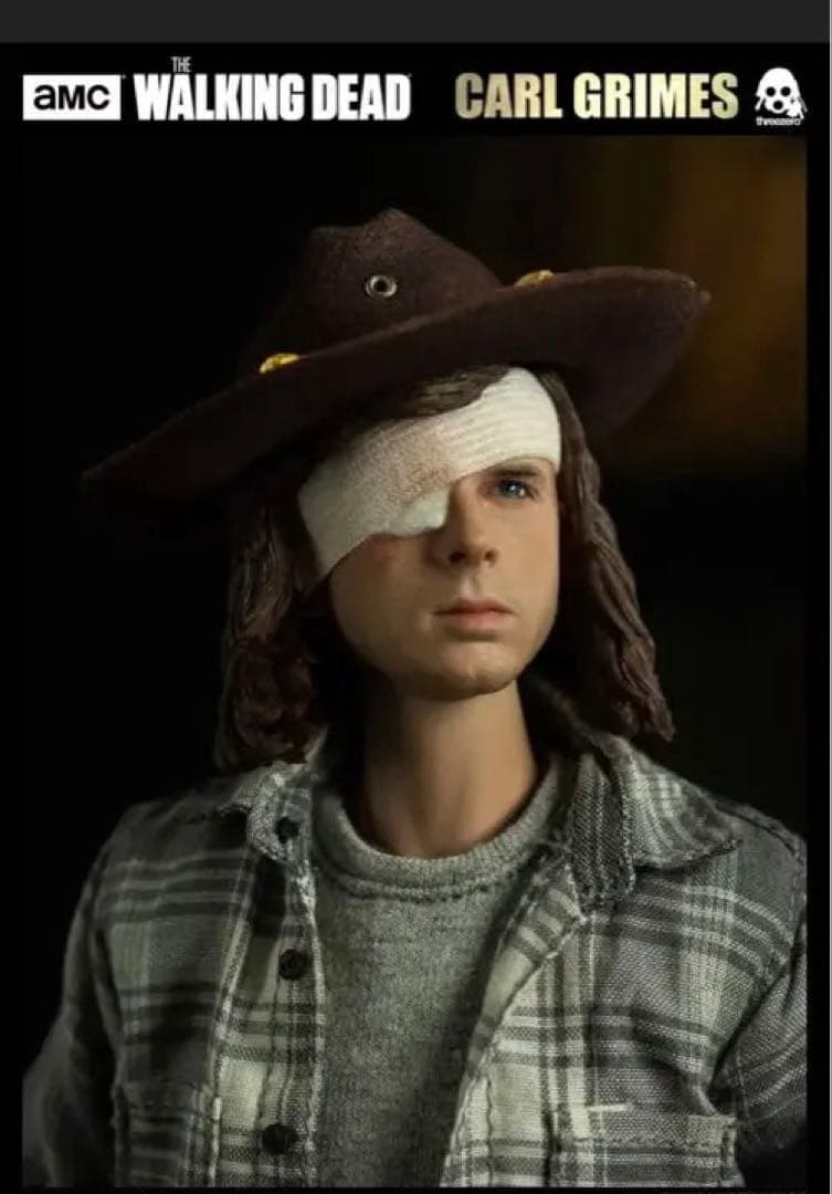 ウォーキングデッド　カール　グライムス　1/6フィギュア　スリーゼロ未開封