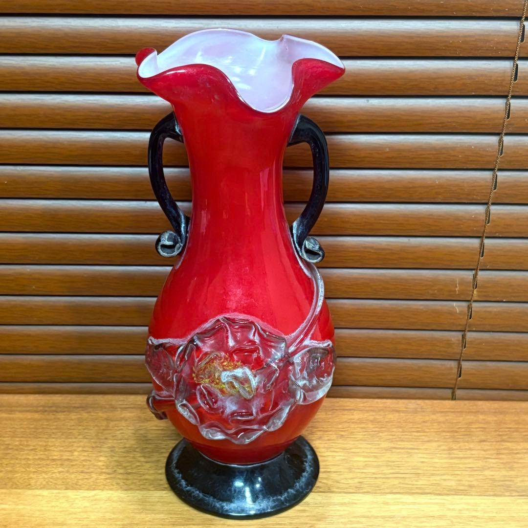 古ガラス　吹きガラス