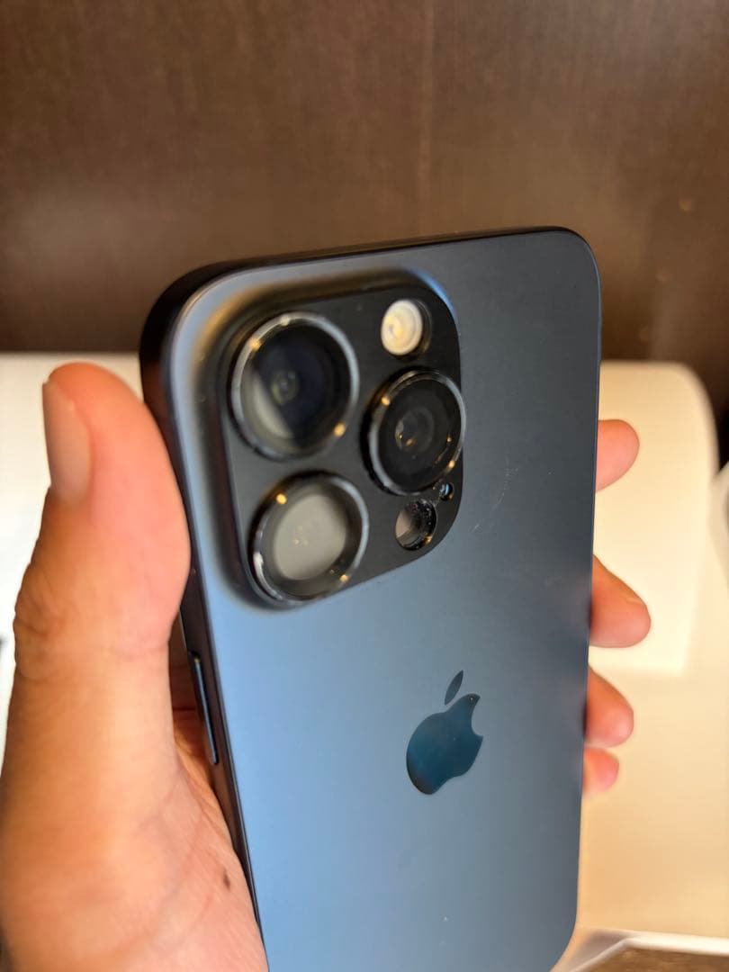 iPhone 15 Pro Max 256GB ブルーチタニウム