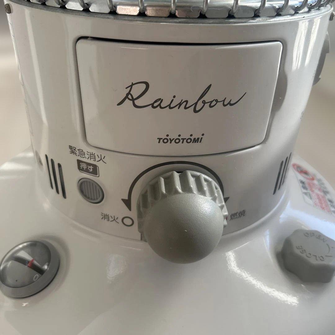 TOYOTOMI トヨトミ Rainbow ストーブ ホワイト