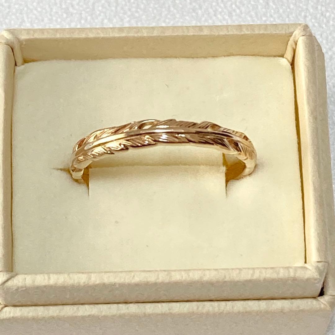 NOJESS K5 フェザーリング｜羽根モチーフ｜11号 美品 箱付