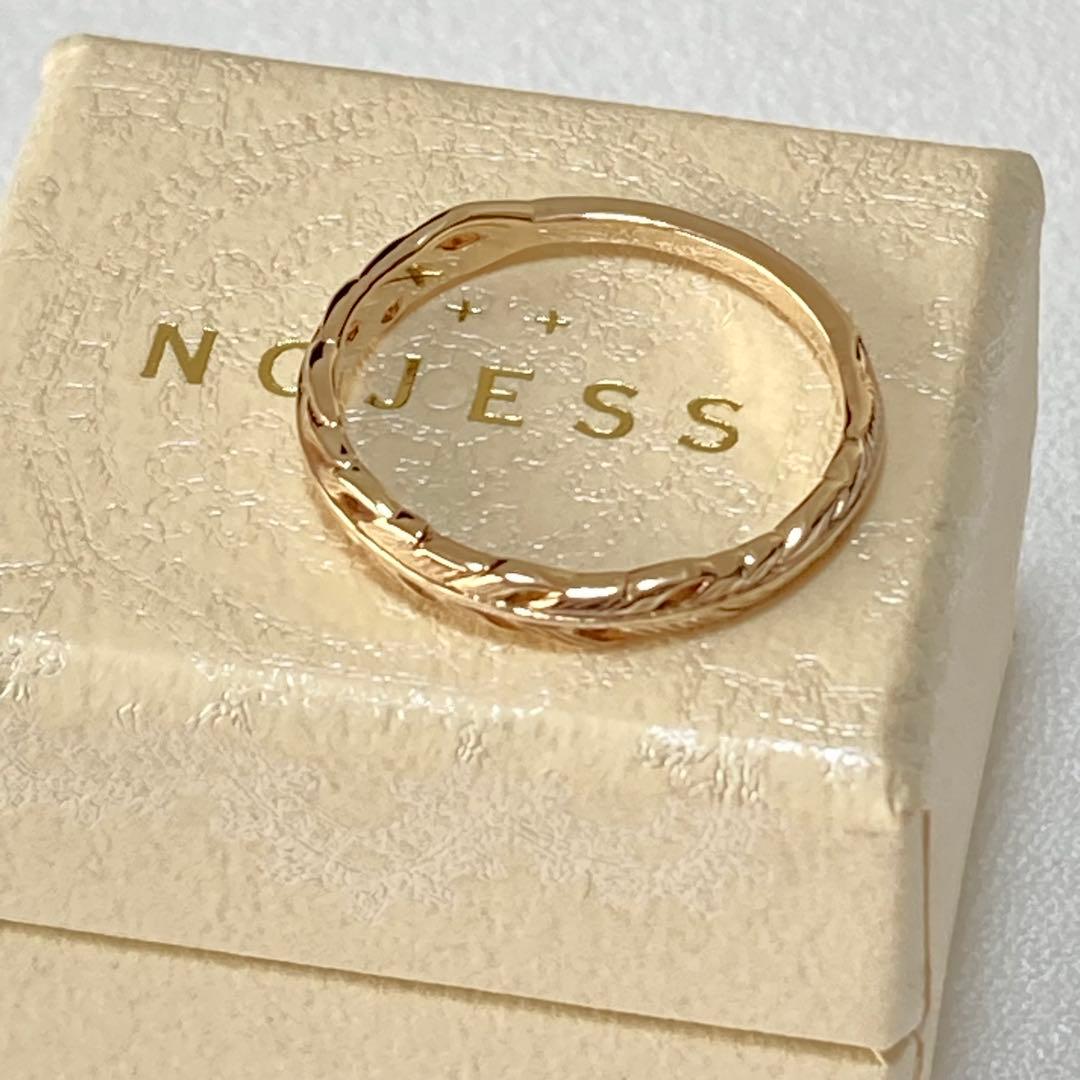 NOJESS K5 フェザーリング｜羽根モチーフ｜11号 美品 箱付