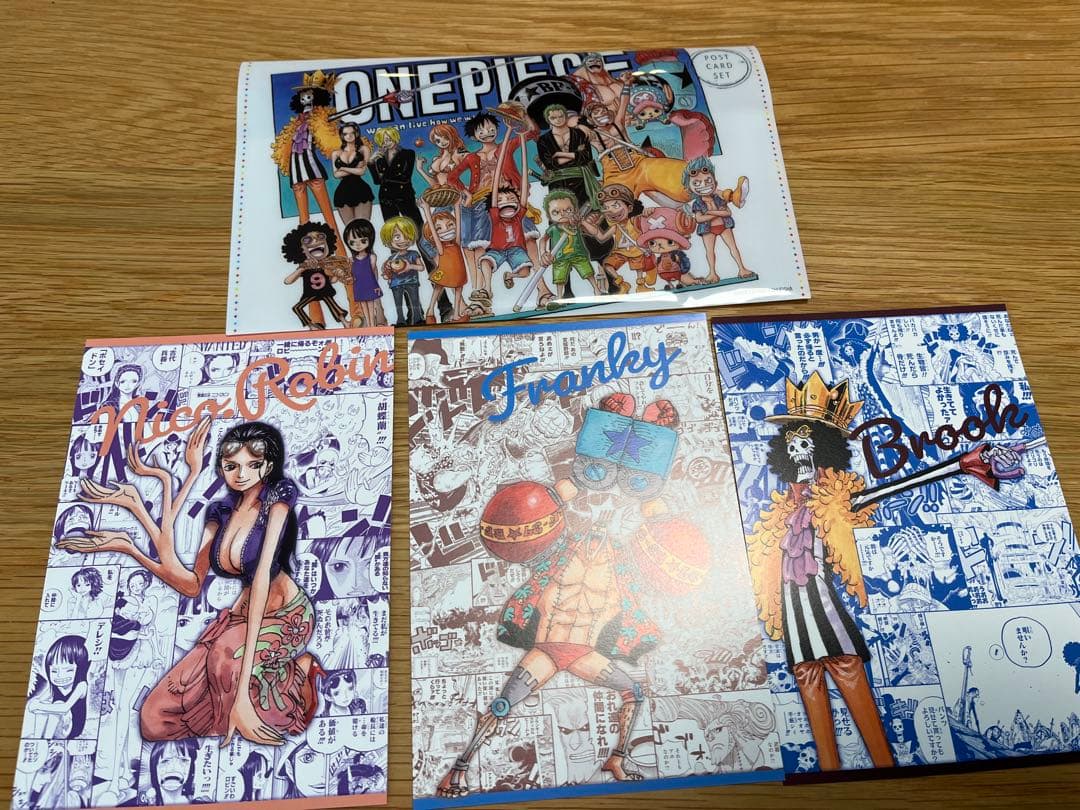 ONE PIECEグッズ　クリアファイル　限定シール　手配書まとめ販売　ルフィ