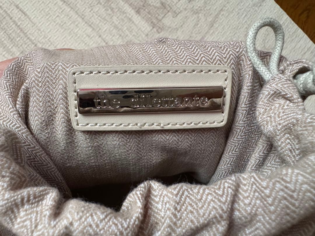 ホワイト バケツ型 ショルダーバッグ