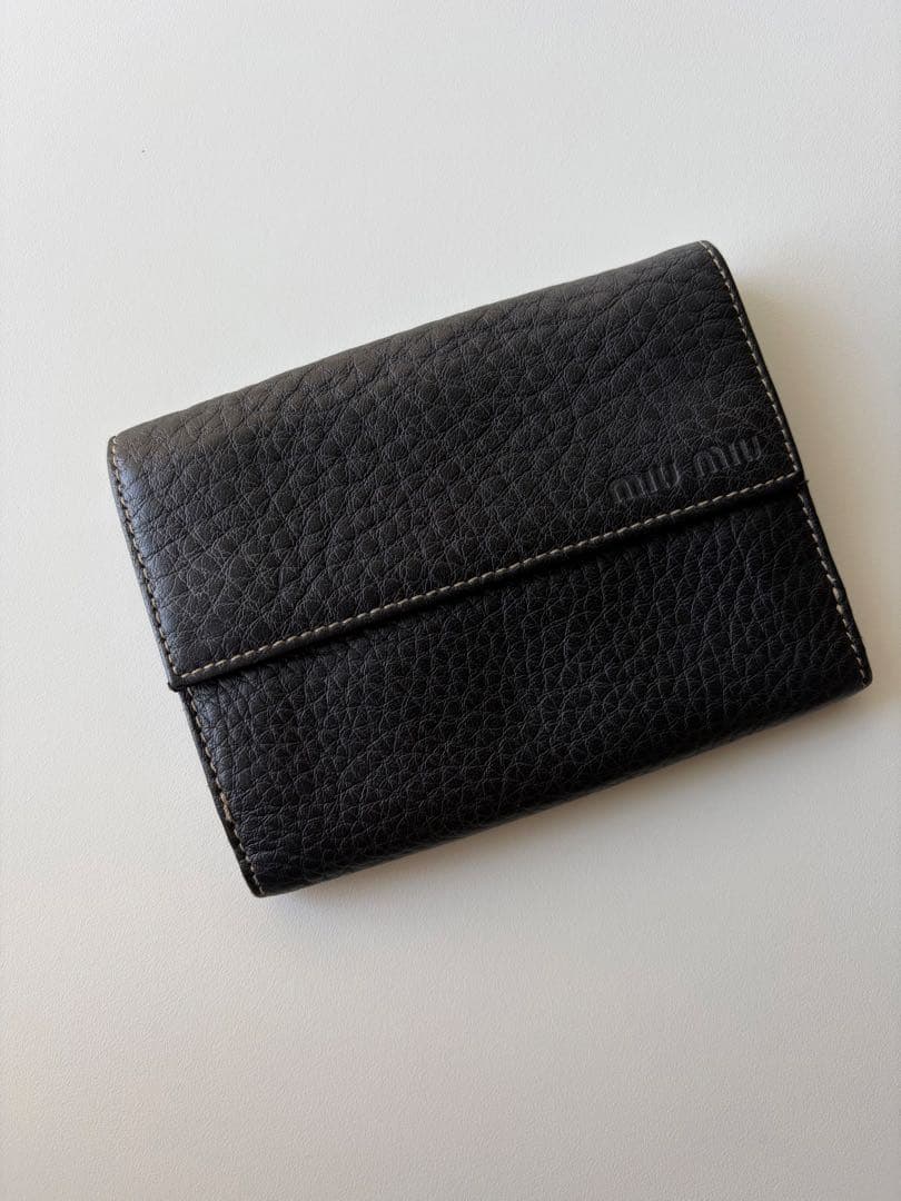 小物 MIU MIU Leather Wallet