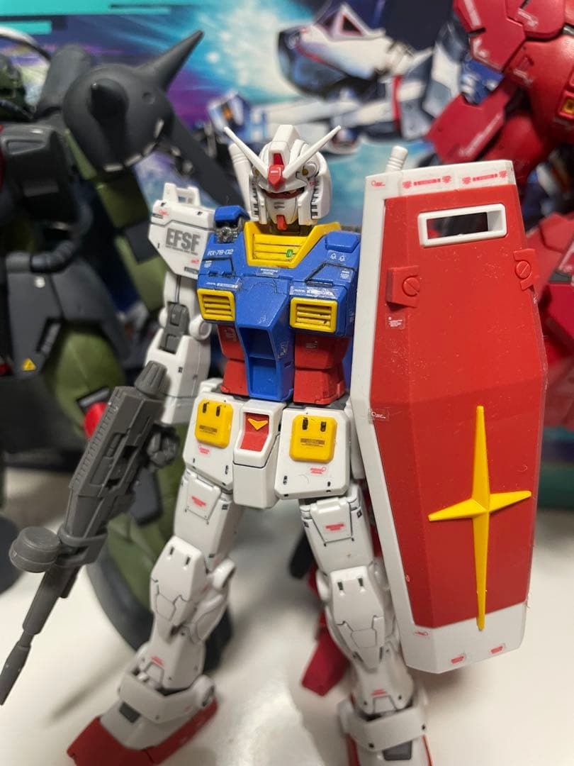 HG RGガンプラ 完成品3体セット