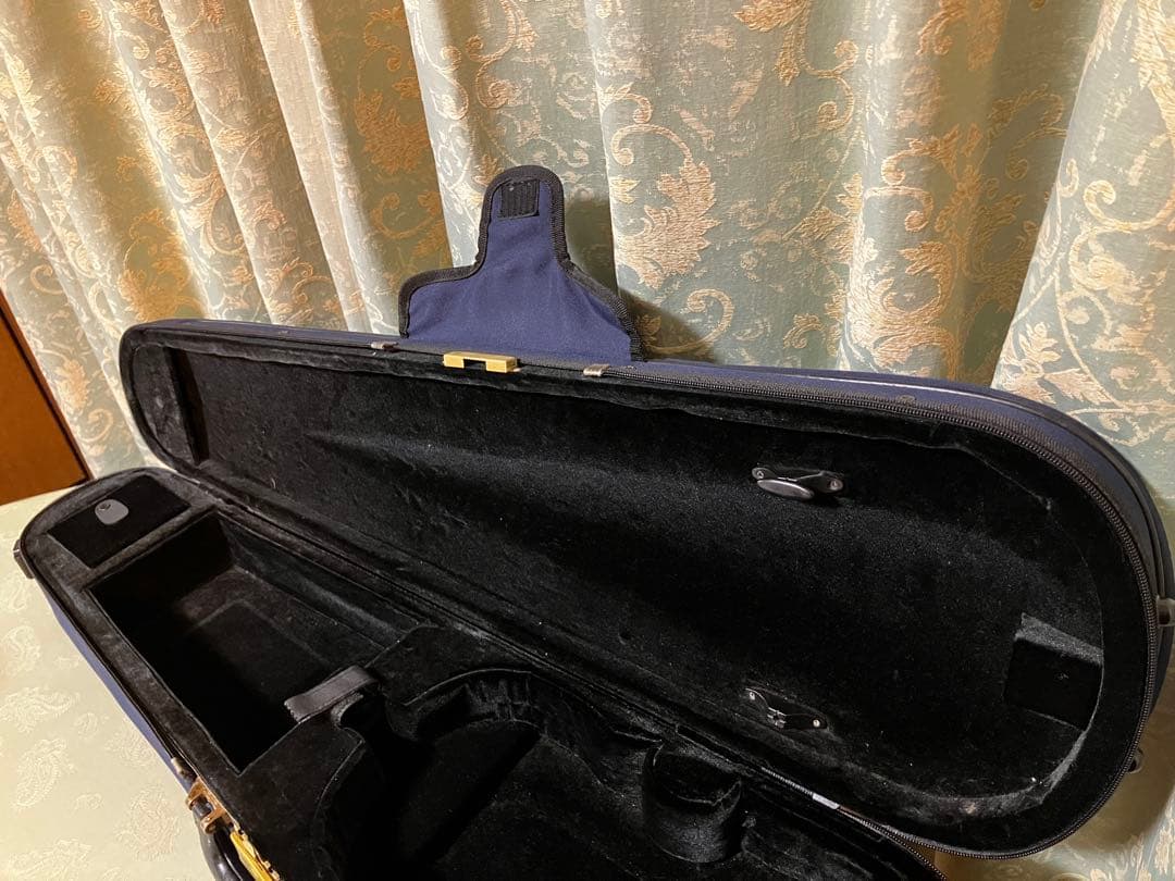 スーパーライト　バイオリン　ケース　ネイビー系