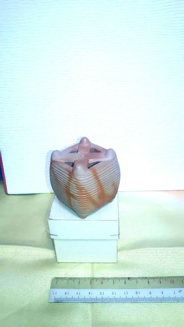 蓋置、金重素山作、ヒダスキ糸巻