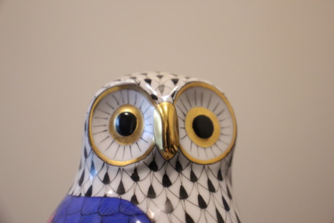 ヘレンド　世界のフクロウ　フィギュリン　限定品　２２０１/３０００