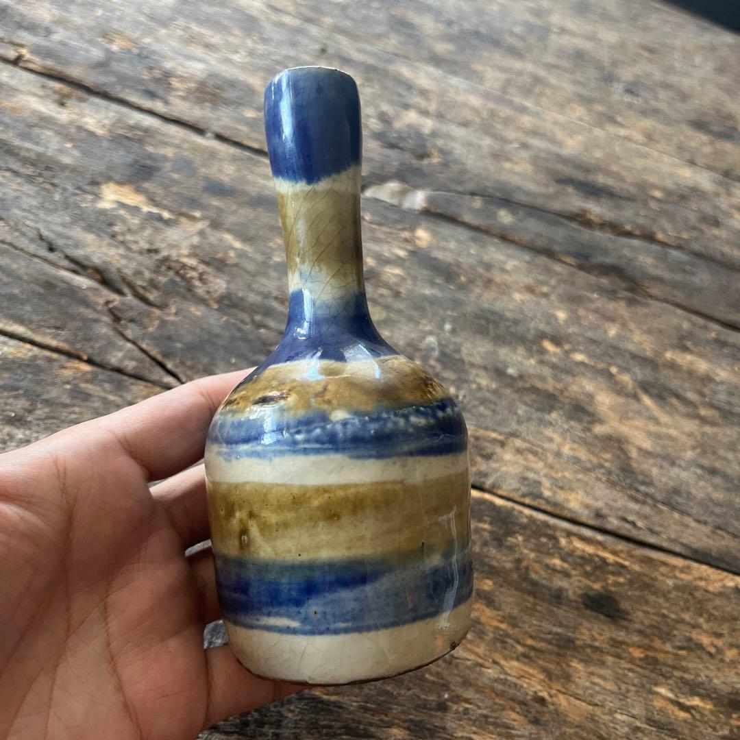 古琉球　二彩　徳利　瓶