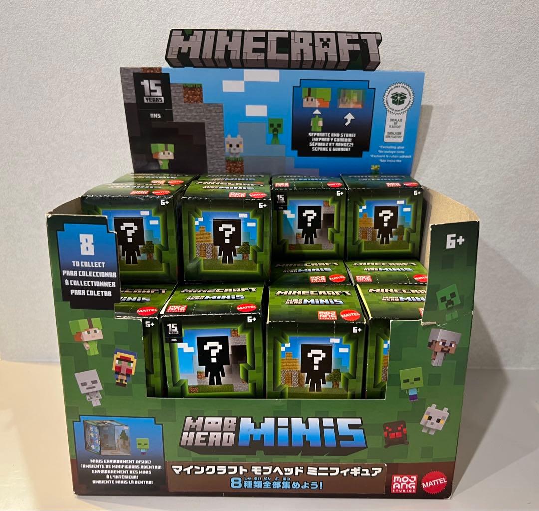 【新品未開封30個セット★】マインクラフト　モブヘッド ミニフィギュア　箱付き！
