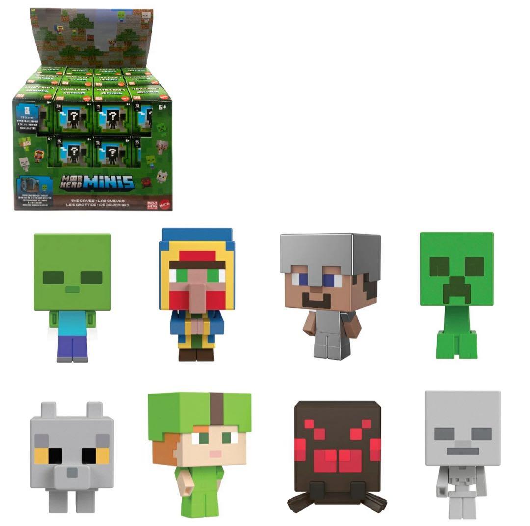 【新品未開封30個セット★】マインクラフト　モブヘッド ミニフィギュア　箱付き！