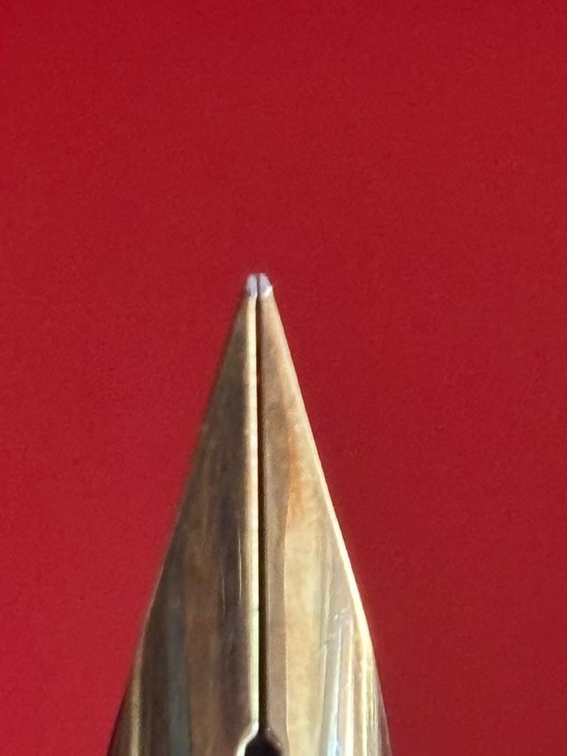 希少 美品 PILOTパイロット 万年筆 スターリングシルバー素材 家紋 18K