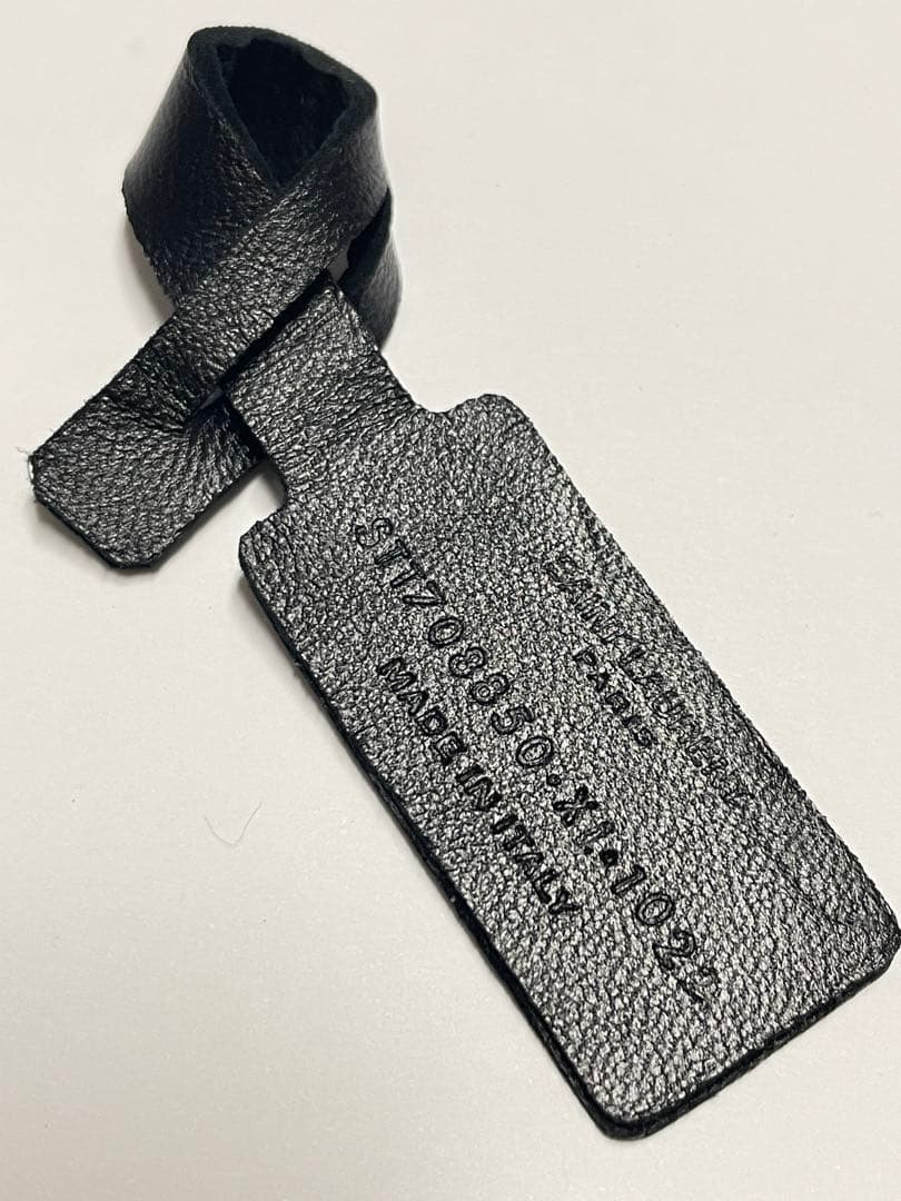 SAINT LAURENTサンローラン　プレート　レザー　ブレスレット　❤︎