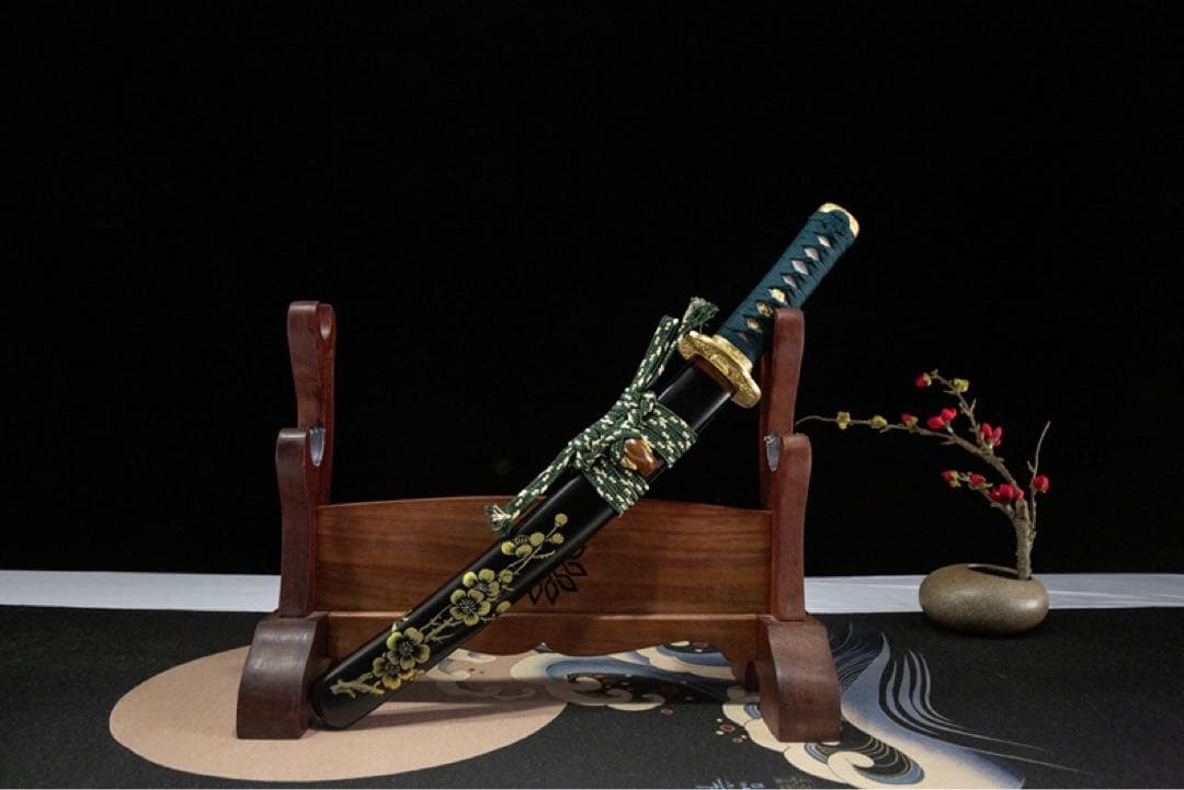 【希少】オソラク造り 短刀 模造刀 インテリア 仕上研げ 武具 舞踊刀