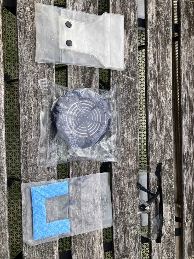 ROKEN 防塵マスク 青