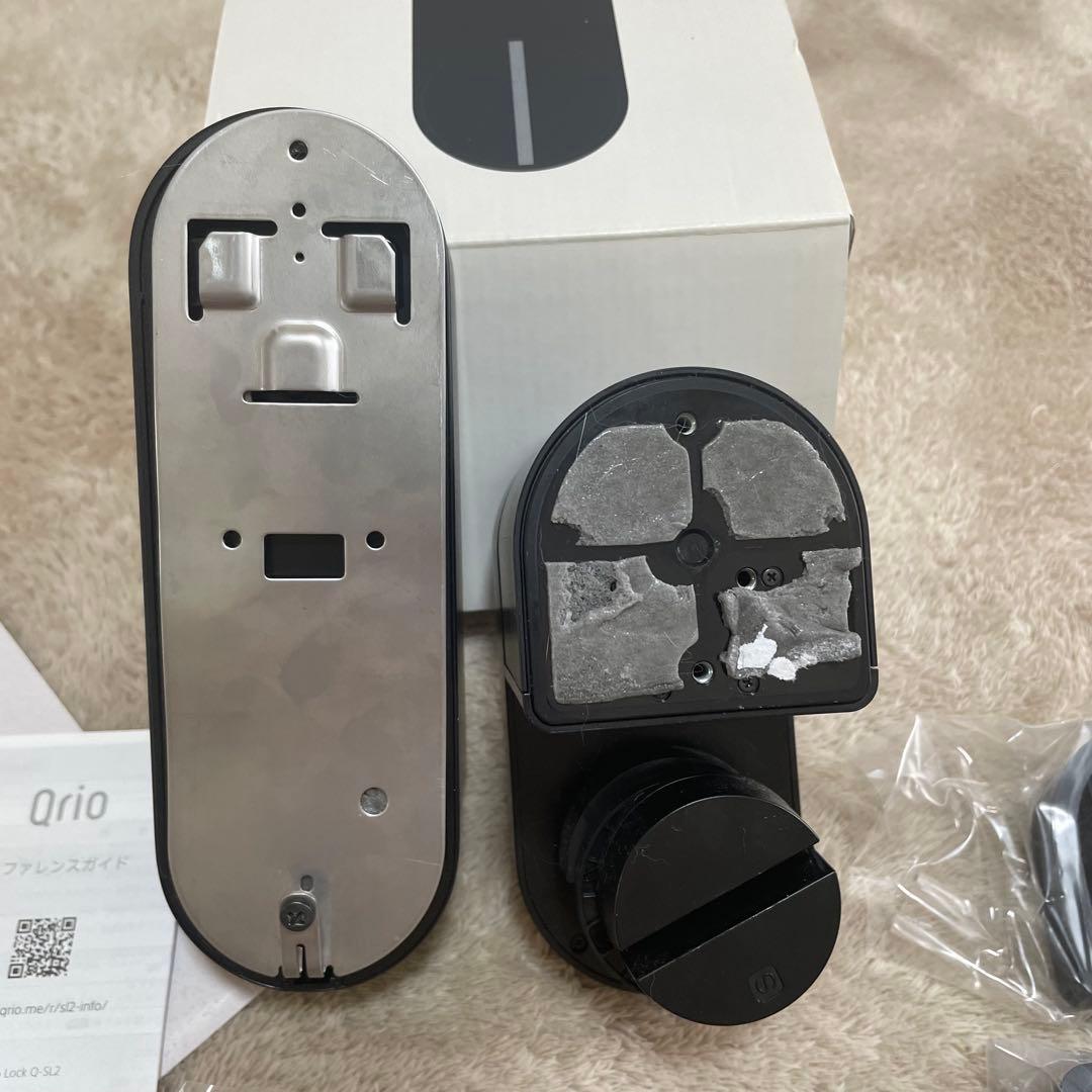 Qrio Lock スマートロック ブラック➕パネル付