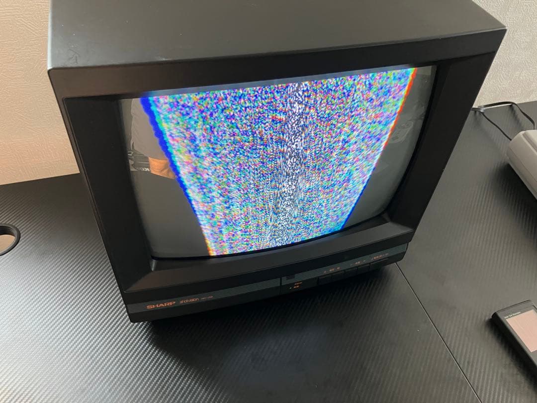 K*u様 【レトロゲーム】シャープ ブラウン管テレビ 14C-J58 1989年