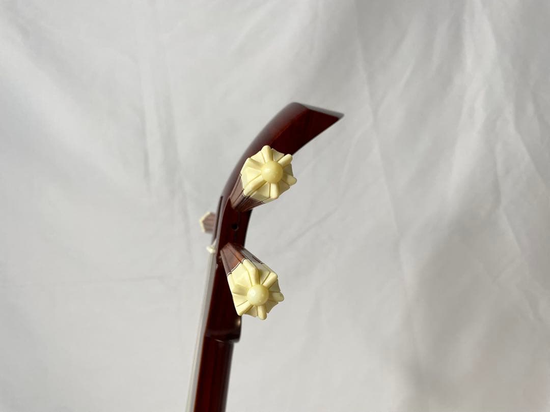 沖縄三線 宮古木工芸 本皮1枚張り 極上パドック棹