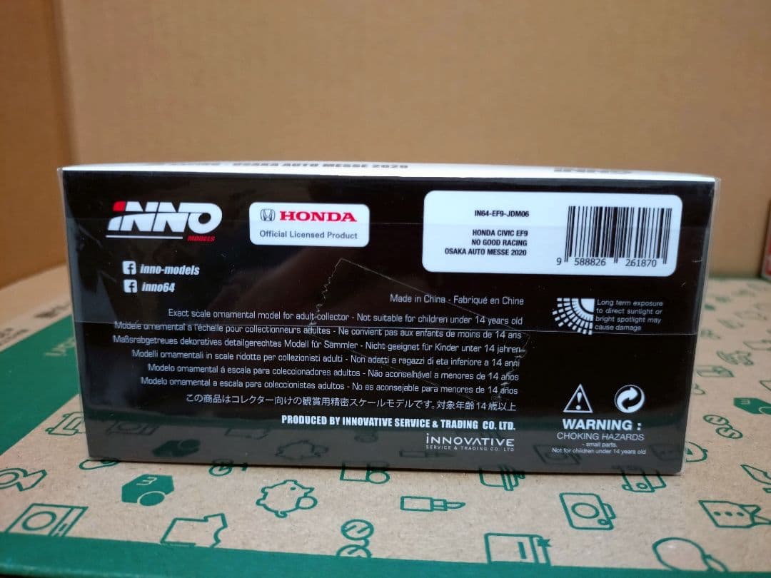 イノモデル 1/64 シビック NO GOOD RACNG 大阪オートメッセ