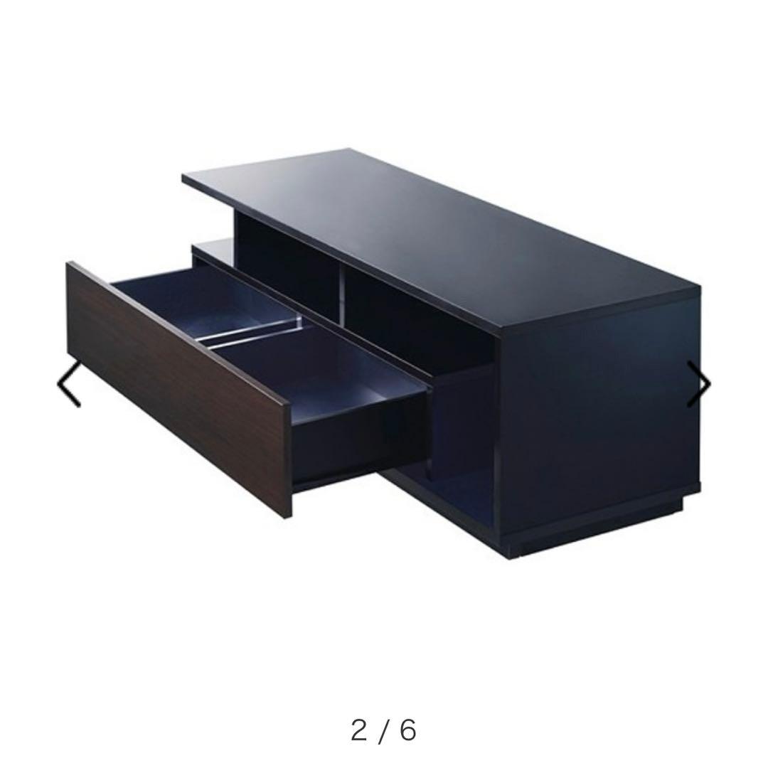 テレビボード　120 テレビ台　ハヤミ工産　ブラック　木目