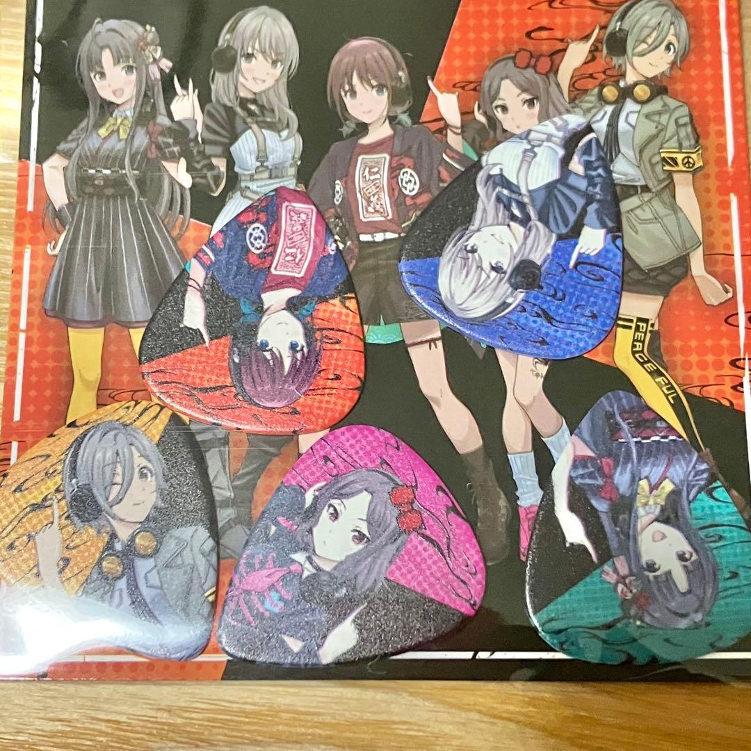 ガールズバンドクライ 描き下ろし オリジナルデザイン ピック × 2 ※未開封