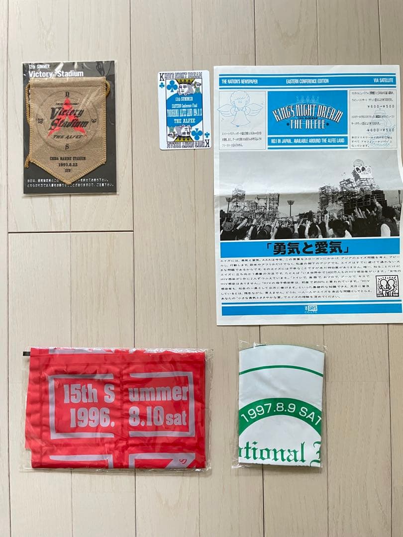 THE ALFEE コンサートパンフレット グッズ多数1990〜1997年 レア