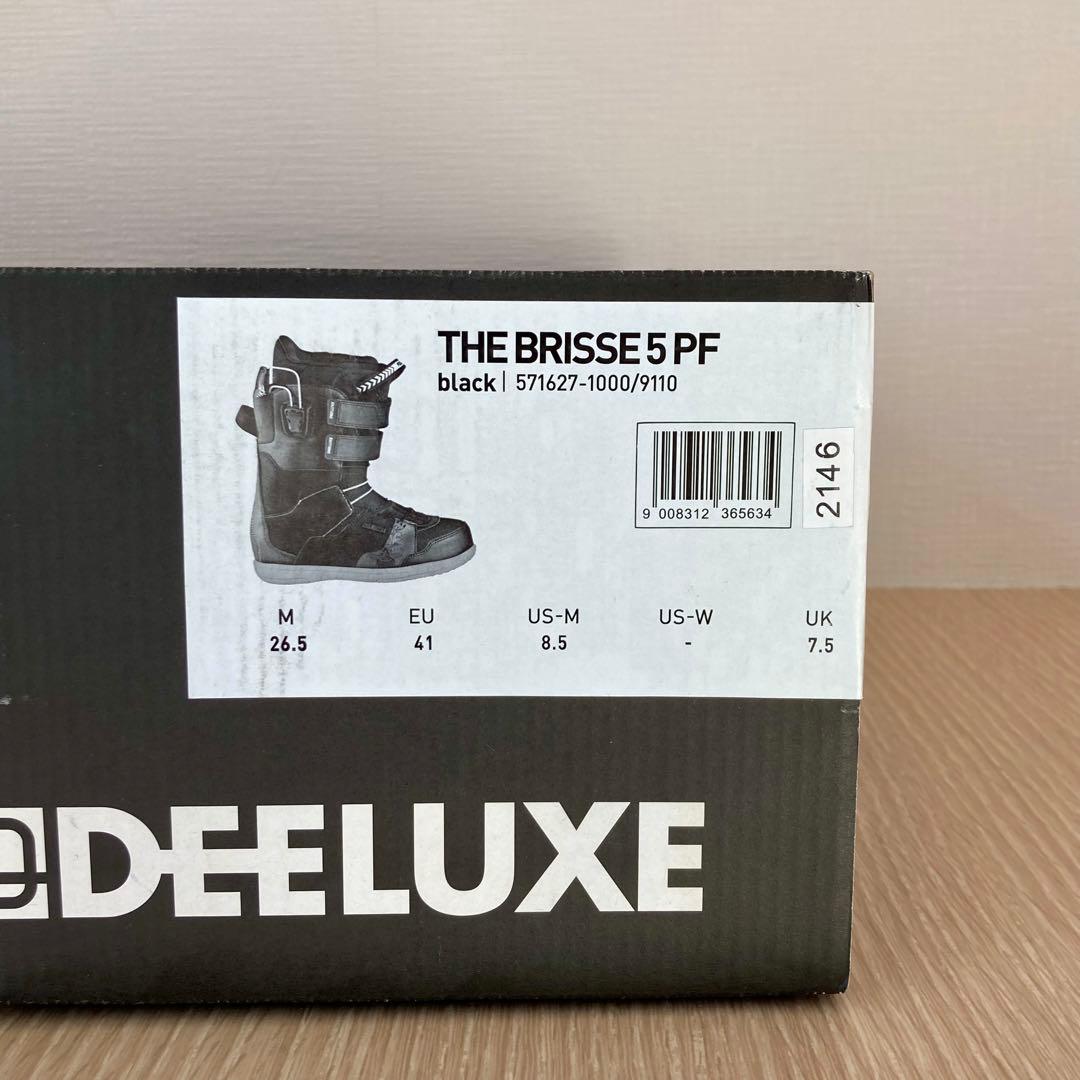 DEELUXE THE BRISSE 5 PF ブラック 26.5cm