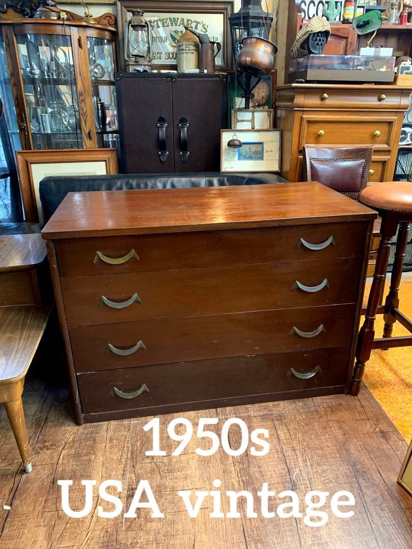 1950s USA vintage チェスト