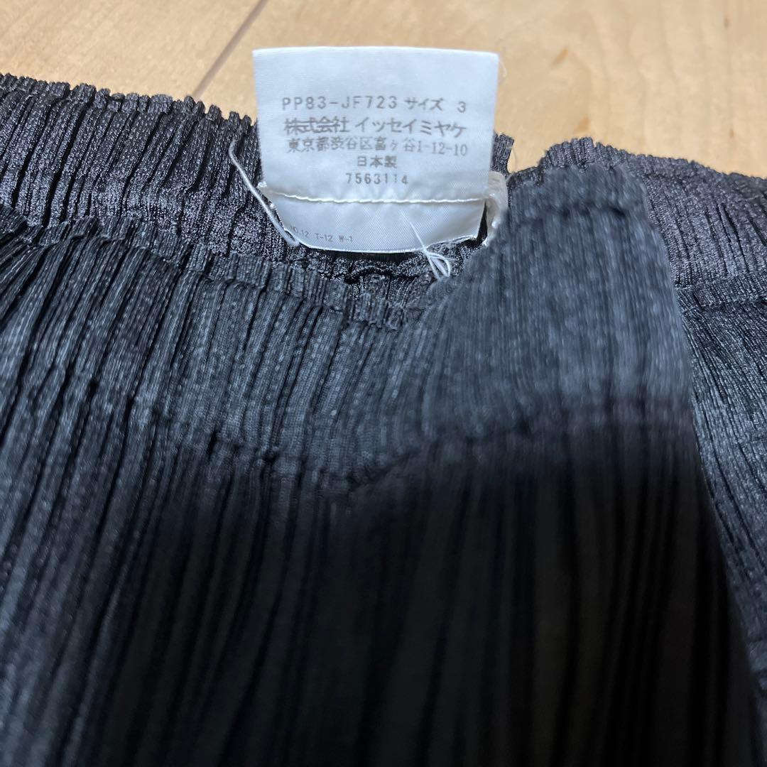 プリーツプリーズ　黒パンツ2枚